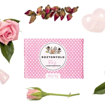 Mýdlo Roztomýdlo Růžové mýdlo 55 g