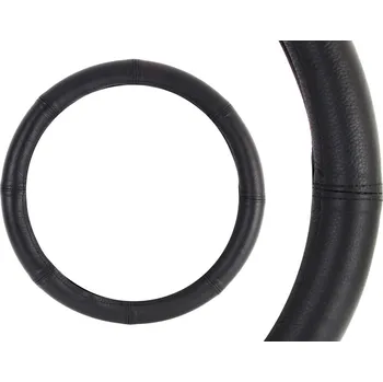 Potah na volant AMiO Potah volantu z pravé kůže 4XL 49-51 cm černý