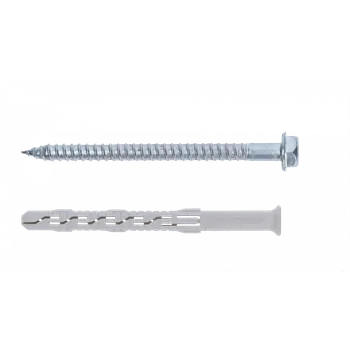 Hmoždinka Hmoždinka rámová 8x140 se zápustným límcem a vrutem se 6hr. hlavou, TX30