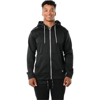 Pánská mikina Mikina Bauer Team Fleece Zip SR, Senior, černá, M Bauer