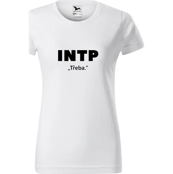 Dámské tričko - INTP-Třeba Barva: Černá, Velikost: S