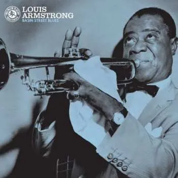 Zahraniční hudba LP Louis Armstrong And His All-Stars: Basin Street Blues LTD | CLR 2019 Blue Marbled 180g Vinyl