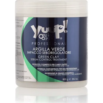 Kosmetika pro psa Yuup! Maska ze zeleného jílu 800 g Yuup