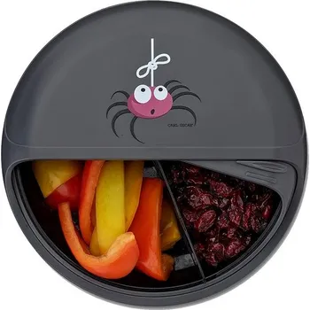 Svačinový box Carl Oscar BentoDISK - dětský velký svačinový disk, šedá