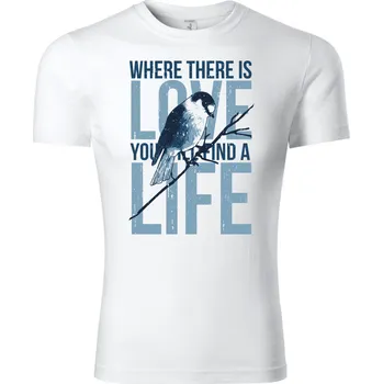 Fenomeno Dětské tričko Love life Velikost: 146 cm/10 let