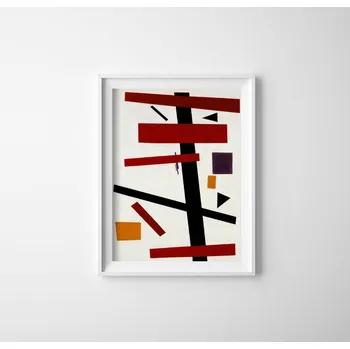 Plakát Retro plakát Retro plakát Supermus ne kazimir malewicz