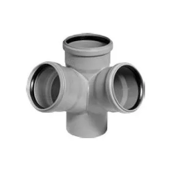 HTED rohová odbočka 110/50/50 - 45° (InstalPlast 2480)