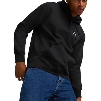 Pánské oblečení Mikina s kapucí Puma Classics Small Logo Hoody 535596-01 Velikost L