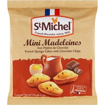 St. Michel Mini Madeleines s kousky čokolády 175 g
