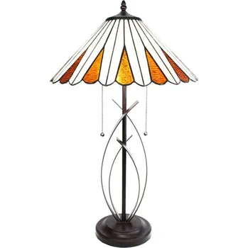 Dekorativní svítidlo Stolní lampa Tiffany 41x69 cm E27/max 2x60W – 41x69 cm + doprava zdarma