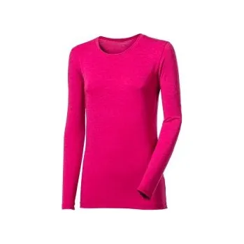 Dámské tričko Progress ORIGINAL LS COFFEE dámské fuchsie XL; Růžová triko + DÁREK DLE VÝBĚRU!