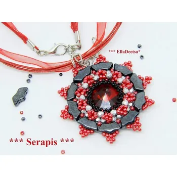 Korálek Náhrdelník Serapis č.1720 - stavebnice