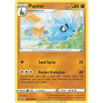 Sběratelská karetní hra Pupitar 087/189 - Darkness Ablaze Typ karty: Non-Holo