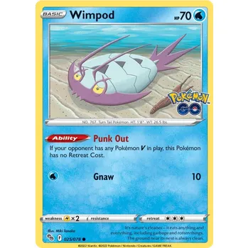 Sběratelská karetní hra Pokémon TCG Wimpod 025/078