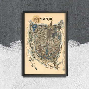 Plakát Retro plakát Retro plakát New york