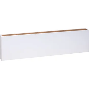 Radiátor Elsymco NOEMI nástěnné otopné těleso 112 cm, kámen s dubovou mřížkou