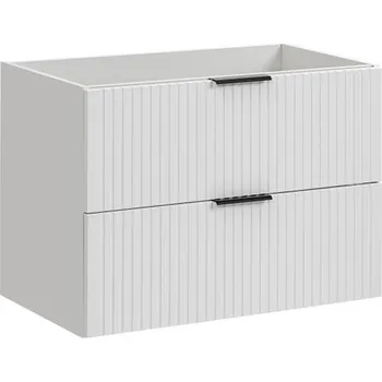 Koupelnový nábytek Koupelnová skříňka pod umyvadlo ADEL WHITE 80 cm