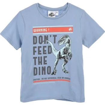 Chlapecké tričko Světle modré chlapecké tričko Jurassic World Velikost: 116