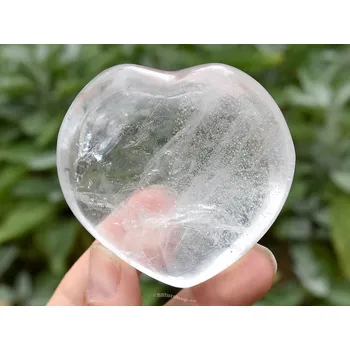 Přírodní kámen Křišťálové srdce (Madagaskar) 165g
