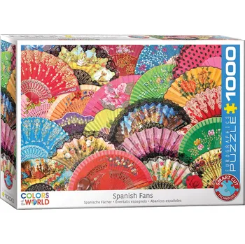 Puzzle Eurographics Španělské vějíře 1000 dílků