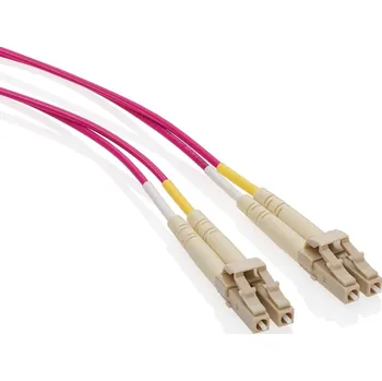 Síťový kabel LC-LC-1-M54DL Optický propojovací kabel LC-LC duplex MM 50/125um OM4 1m