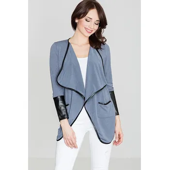 Dámské sako Lenitif Dámské neformální sako Gwendovien K112 šedá S