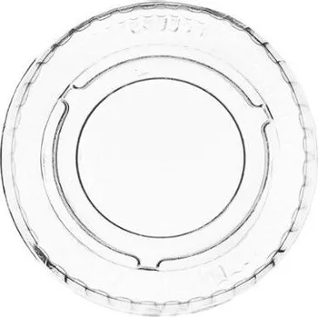 Jednorázové nádobí Víčko ploché PLA Vegware Ø48mm 100ks