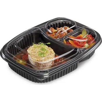 Jednorázové nádobí Guillin Menu miska 3D PP 1250ml 255/190/45mm 40ks