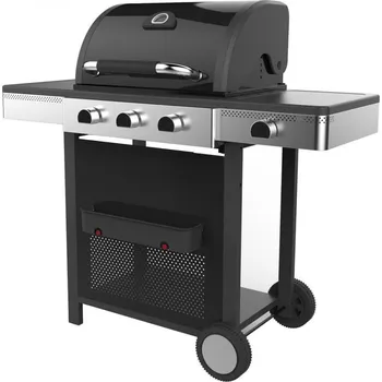 Plynový gril Sydney 3 9 kW černý Zahradní gril Plynový gril Sydney 3 9 kW černý