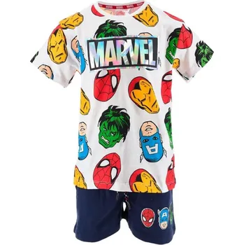 Bílo-modrá souprava s potiskem Marvel Avengers Velikost: 104
