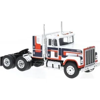 autíčko IXO Models TAHAČ NÁVĚSŮ INTERNATIONAL TRANSTER 4300 WHITE / DECOR 153