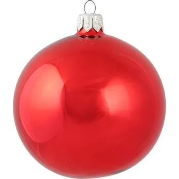 Baňka sytě červená