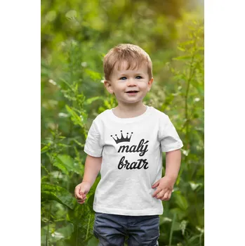 Chlapecké tričko Chlapecké tričko Malý bratr Barva: Bíla, Velikost: 110