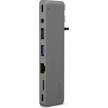 USB hub Epico USB-C Hub Pro III vesmírně šedý
