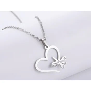 Náhrdelník B-TOP Dámský nerezový náhrdelník Kadeřník