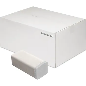 Utěrka Ručník ZZ skládaný 2vr. celuloza 23x22 3000ks