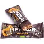 Bio Raw tyčinka Lifebar pomeranč v čokoládě 40g, Lifefood