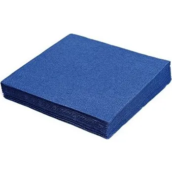 Ubrousky 2vr. 33x33 1/4 tm. modrá 50ks