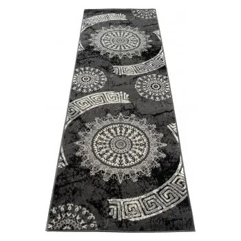 Koberec Makro Abra Běhoun CHEAP K870A tmavě šedý 60x100 cm