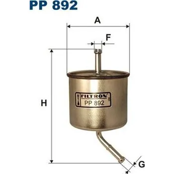 Filtr do auta Palivový filtr FILTRON PP 892