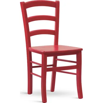 Jídelní židle ITTC Stima Židle Paysane COLOR STI-odstiny: Červená
