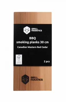 Příslušenství pro gril Grill Fanatics Canadian Western Red Cedar BBQ prkénko 30 x 14 cm 2 ks