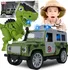 MalPlay Dino Car terénní auto s dinosaurem 1:20 zelené