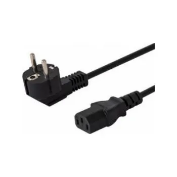 Napájecí kabel SAVIO CL-146 SCHUKO IEC C13, 3 M Černá