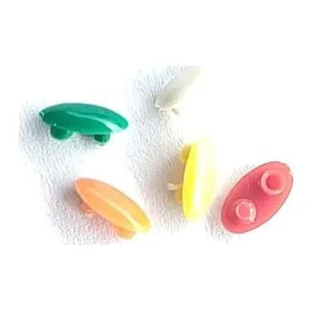 Stavební výplň Rozlišovač na klíče Mul-T-Lock oválný 5ks balení, pět různých barev