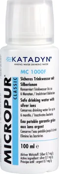 Přípravek na úpravu a dezinfekci vody Katadyn Micropur Classic MC 1000F 100 ml