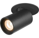 BIG WHITE (SLV) NUMINOS PROJECTOR XS stropní zápustné svítidlo 2700 K, 40d, válcové, černé/černé 1006870