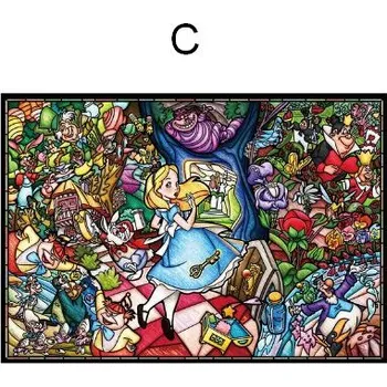 Diamantové malování Disney Diamantové malování - Disneyho postavy mozaika (kulaté diamanty) Motiv: C, Rozměr: 20x30 cm