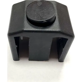 Příslušenství pro plot Příchytka PVC na sloupek 60 40 mm pro panely PILOFOR včetně šroubu, černá