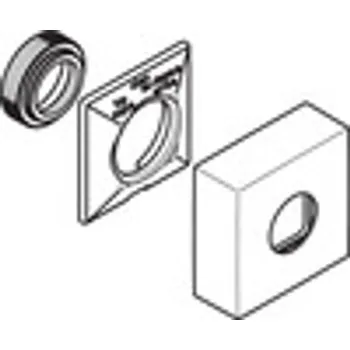 Hansgrohe Rozeta, černá mat 93077670